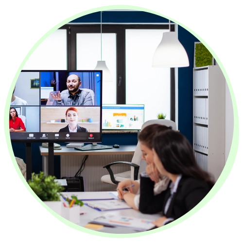 Manawa team in a video call consultation